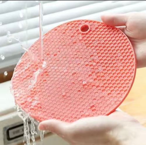 Apoio de Panela de Silicone Antiderrapante e Térmico